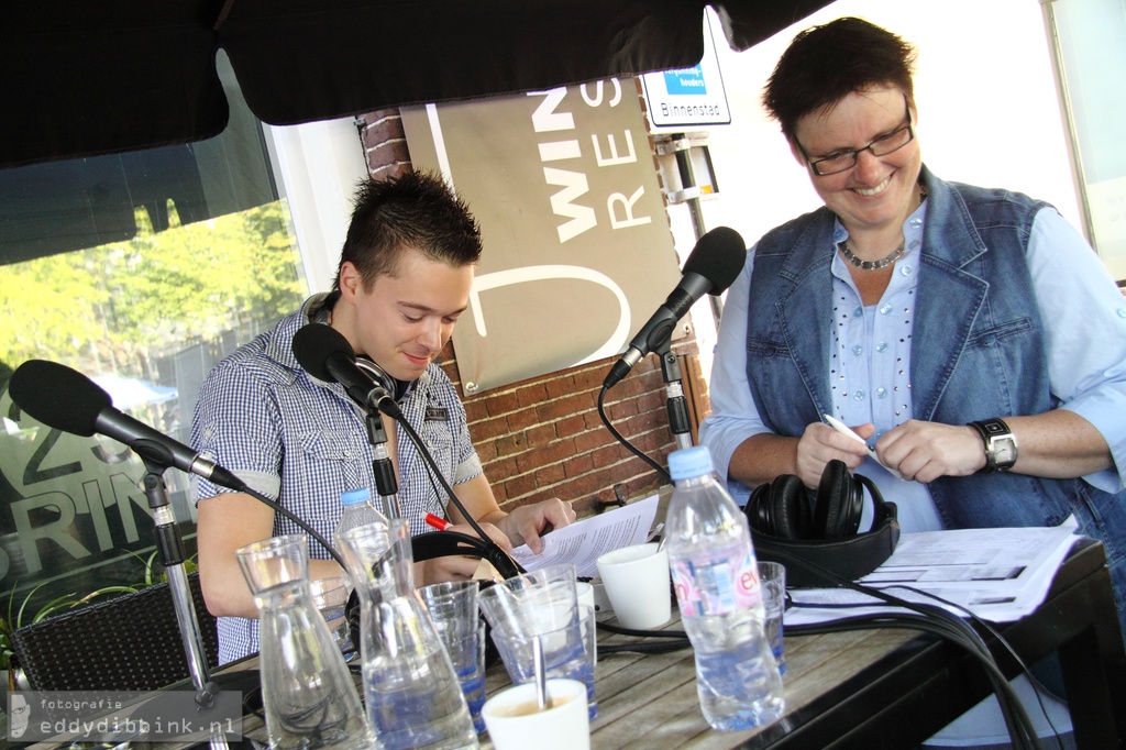 2011-08-07 DeventerRTV - live op de Boekenmarkt, Deventer 002